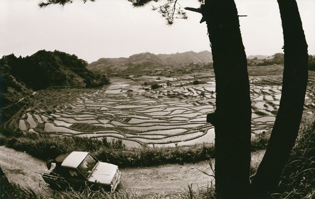 昔の棚田 菊川市上倉沢