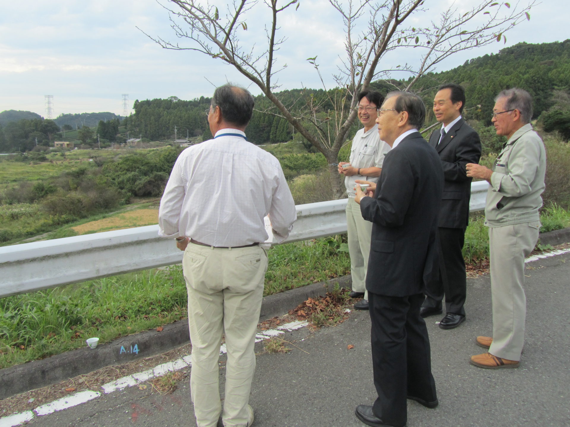 Img 4391クミアイ化学社長来訪 棚田ブログ 静岡県菊川市上倉沢