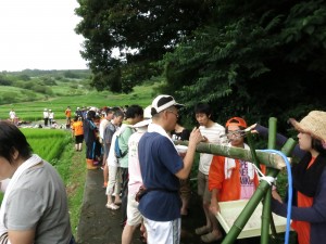 流しそーめん