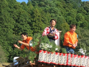 餅まき